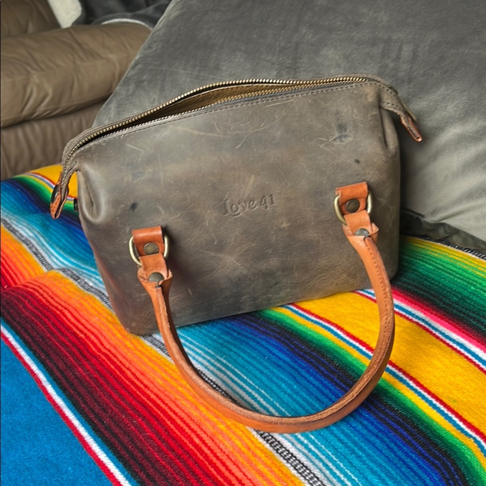 Love 41 - Brown Leather Handbag
